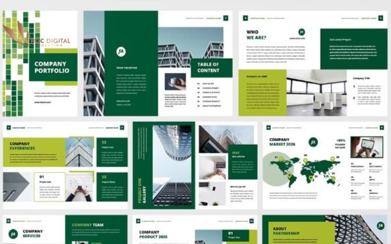 7 yếu tố khi thiết kế profile doanh nghiệp tại Nghệ An