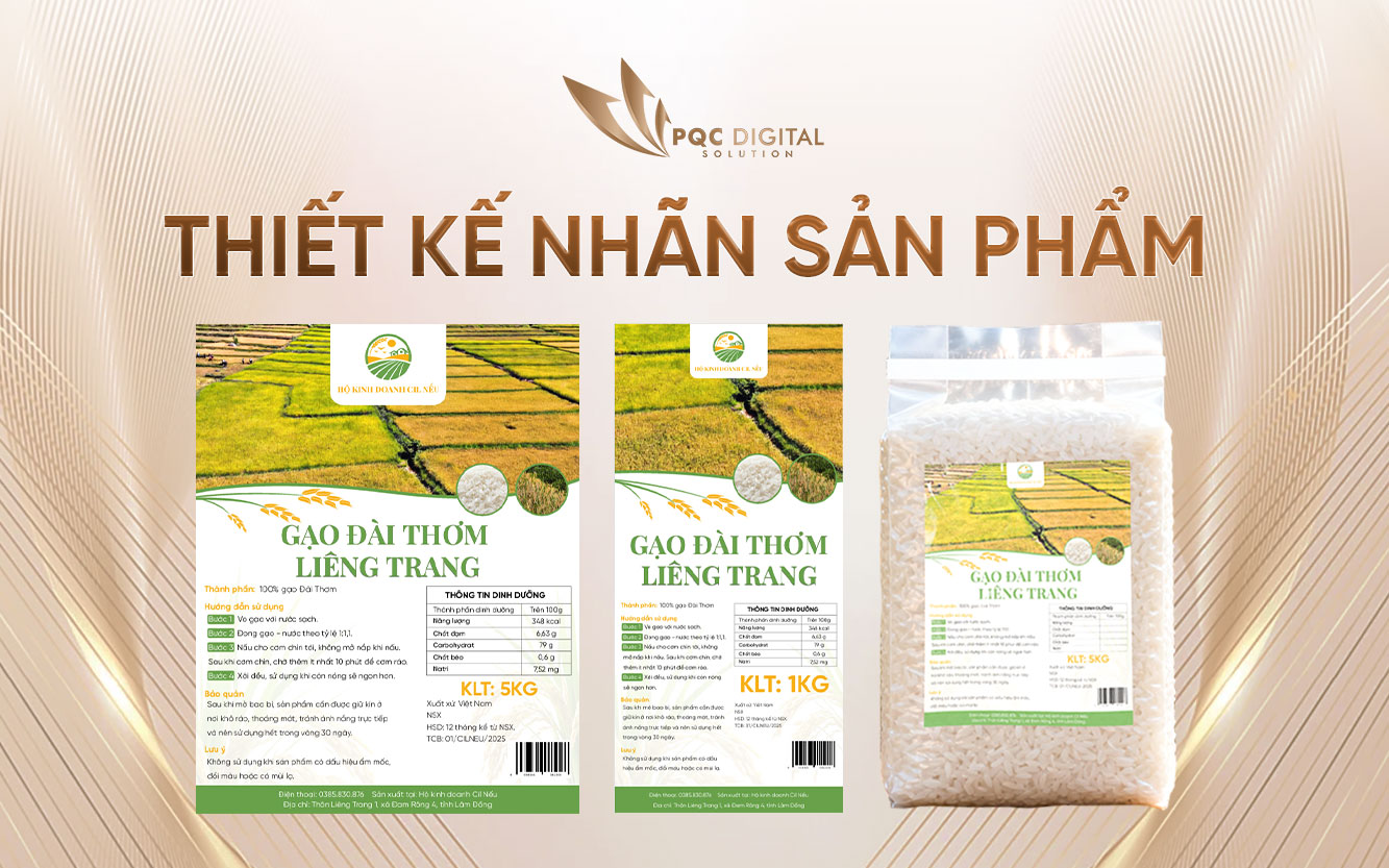 Thiết kế nhãn sản phẩm
