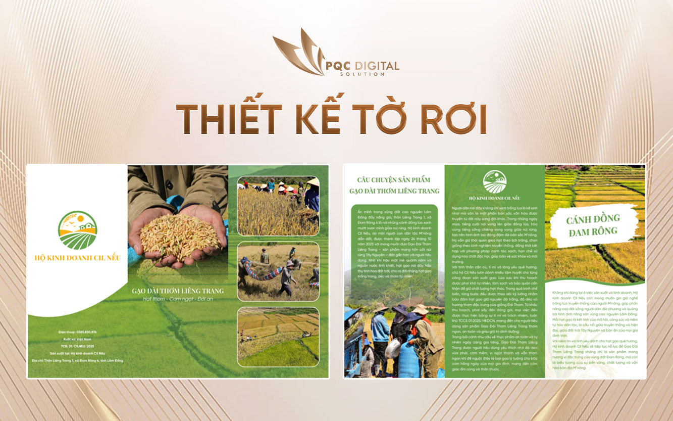 Thiết kế tờ rơi
